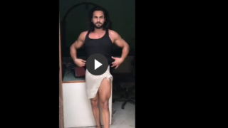Gay stripper porn of sexy muscular desi hunk