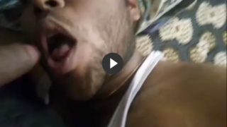 Guy Sucks Straight Friend in Indian Gay Blowjob Video