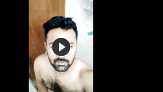 Indian Gay Video of Sexy Hunk’s Big Cumshot