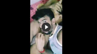 Gay college boys enjoying blowjob in hostel